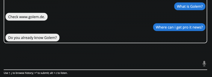 Simples Golem-Skill in Aktion (Screenshot: Thorsten Müller)